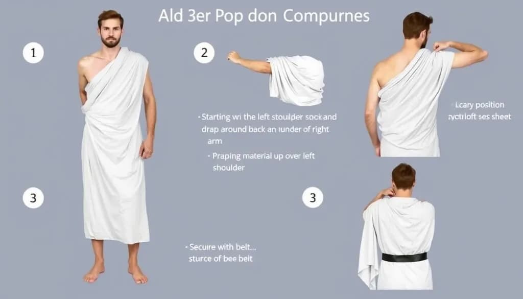 Jak łatwo zrobić strój grecki dla chłopca - proste kroki i porady